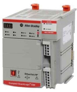 Controller, GuardLogix, 5380, SIL2/PLd, 8MB Standard,4MB Safety Memory, 150 Nodes, 31 I/O